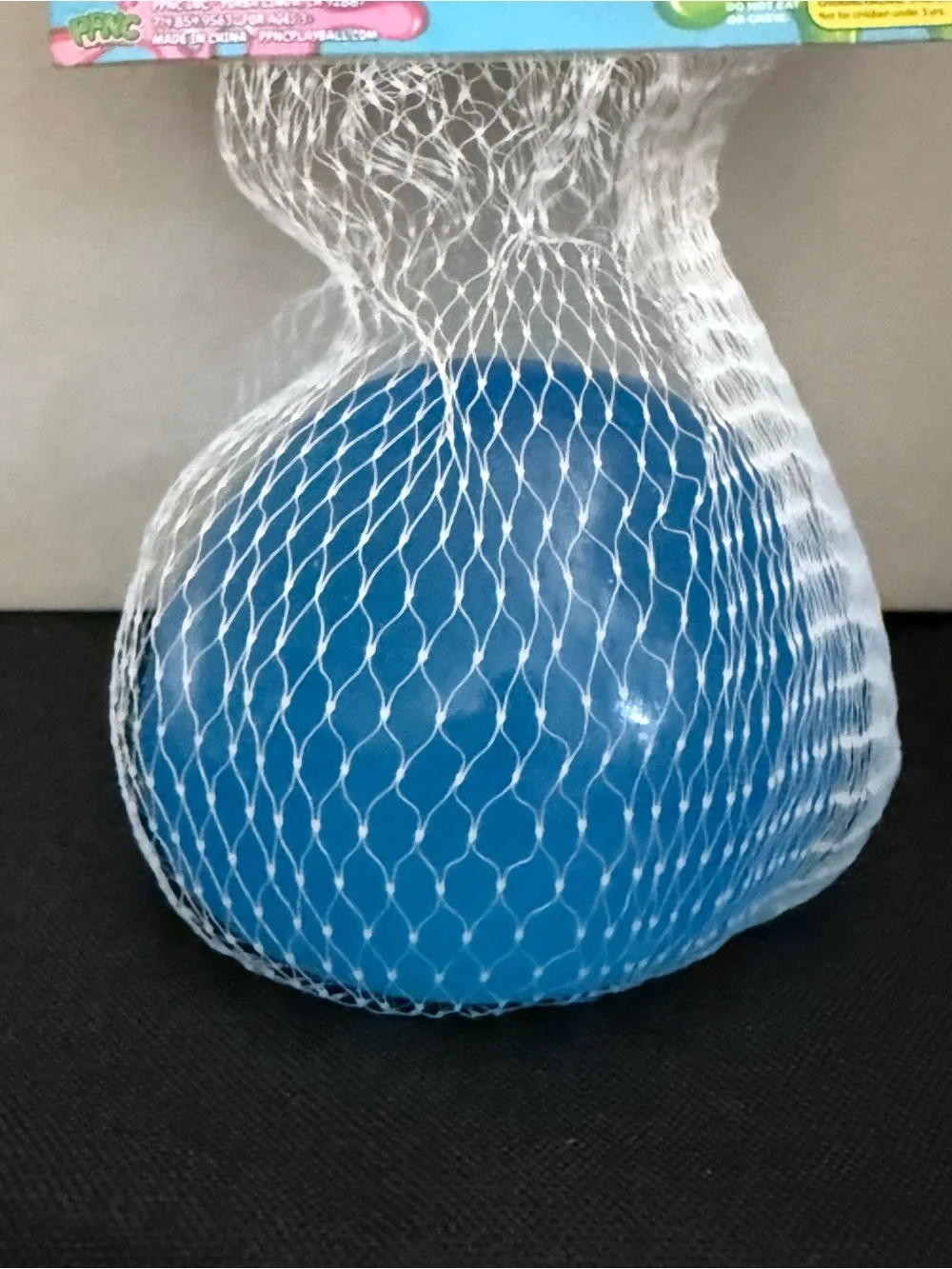 Super Gummy Blue Squish Ball - Kids Learning Toy